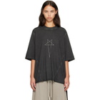 Rick Owens DRKSHDW Black Tower Walrus T-shirt