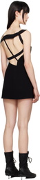 HYEIN SEO Black Halter Minidress