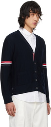 Thom Browne Navy Armband Cardigan