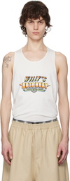 WILLY CHAVARRIA Off-White Willy Auto Service Tank Top