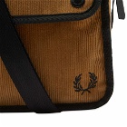 Fred Perry Men's Cord Cross Body Bag in Caramel