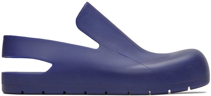 Photo: Bottega Veneta Purple Puddle Loafers