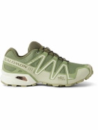 Salomon - Speedcross 3 GTX Rubber-Trimmed GORE-TEX Mesh Sneakers - Green