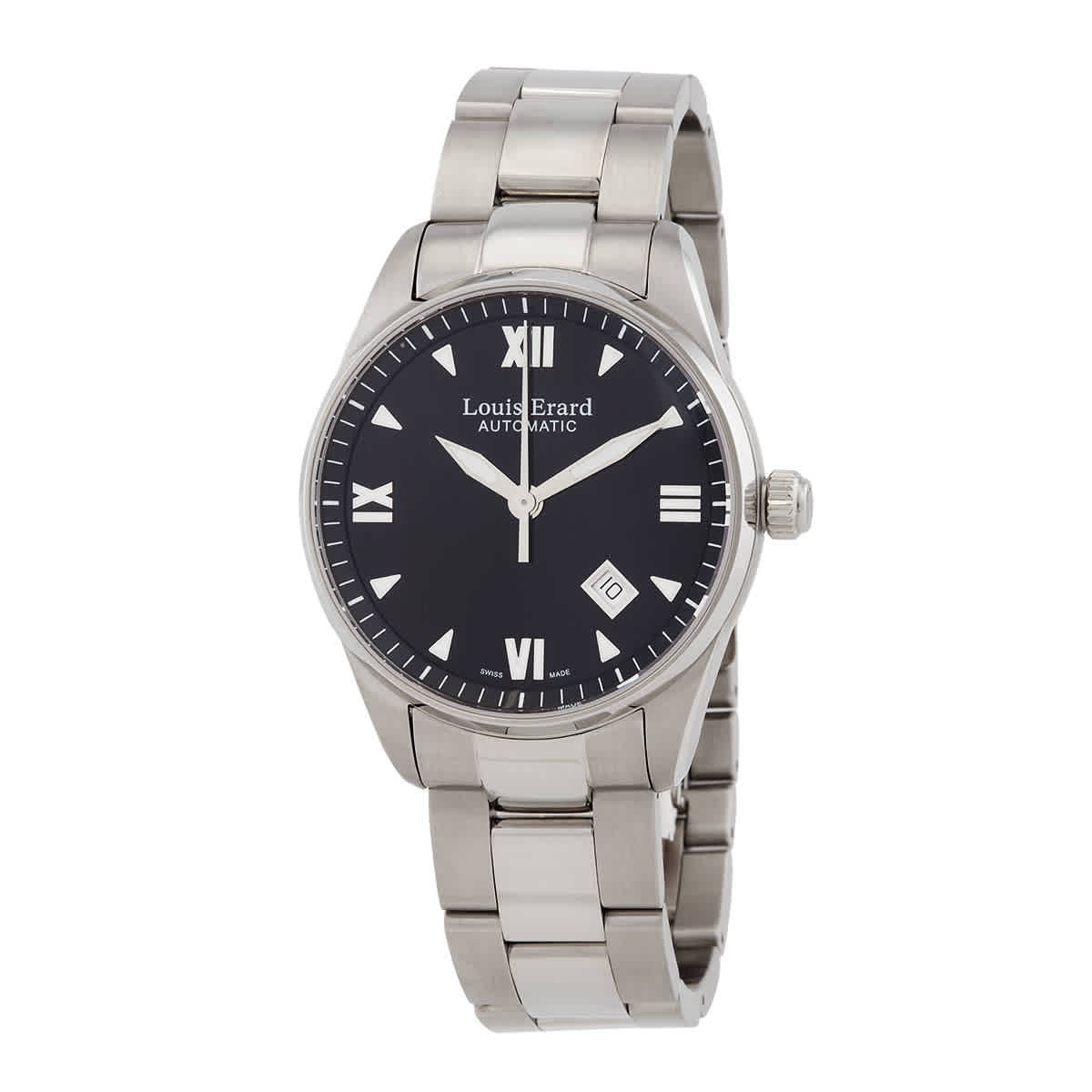 Louis Erard Heritage Automatic Black Dial Mens Watch 69101AA02.BMA19