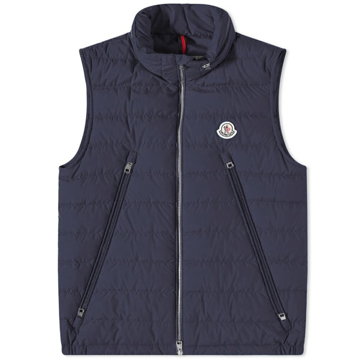 Photo: Moncler Men's Albyt Down Vest in Navy