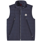 Moncler Men's Albyt Down Vest in Navy