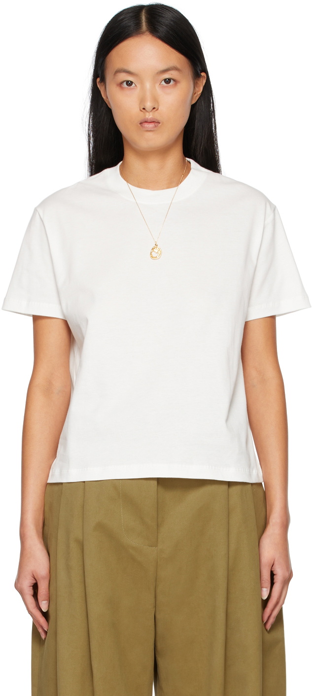 Studio Nicholson White Marine Perfect T-Shirt Studio Nicholson