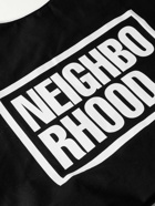 Neighborhood - ID Large Logo-Print Cotton-Twill Tote Bag