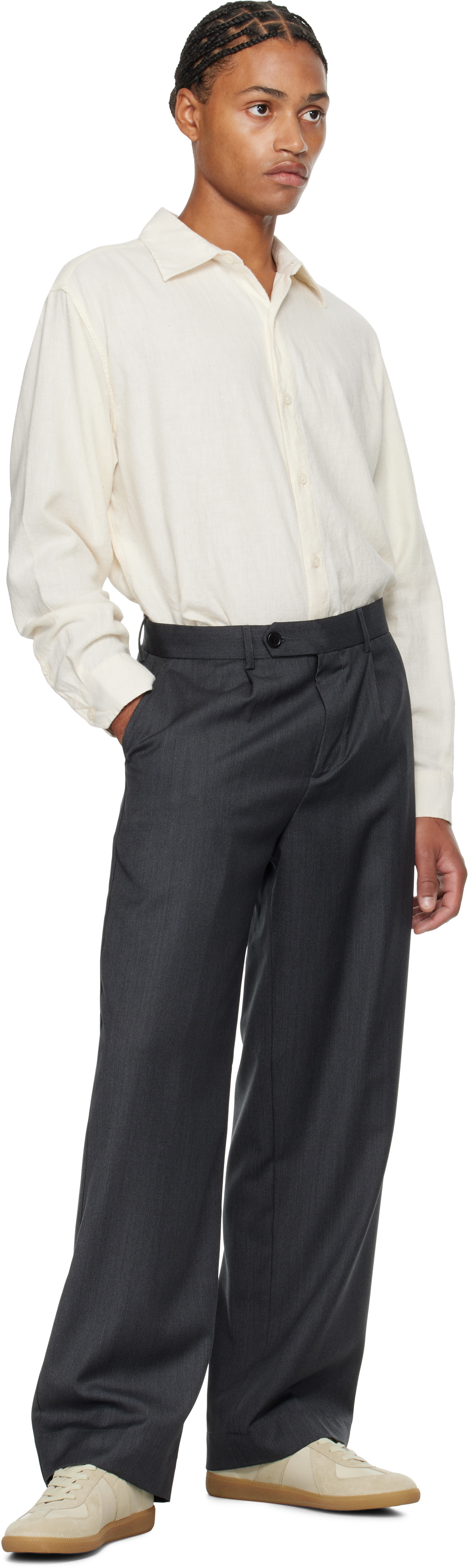 mfpen Gray Service Trousers mfpen
