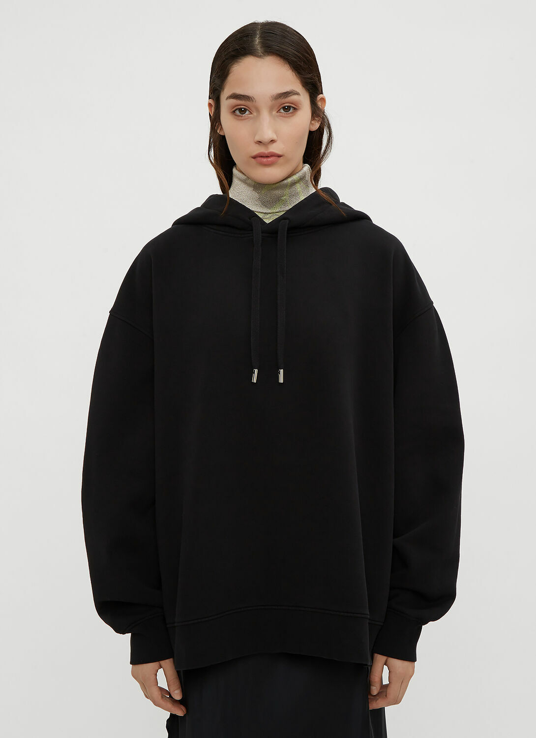 Acne Studios Logo Motif Hooded Sweatshirt