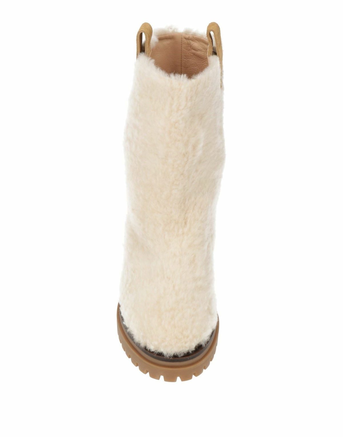 Sergio Rossi Womens Ankle boots Cream