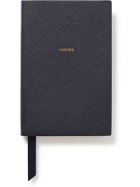 Smythson - Printed Chelsea Cross-Grain Leather Notebook