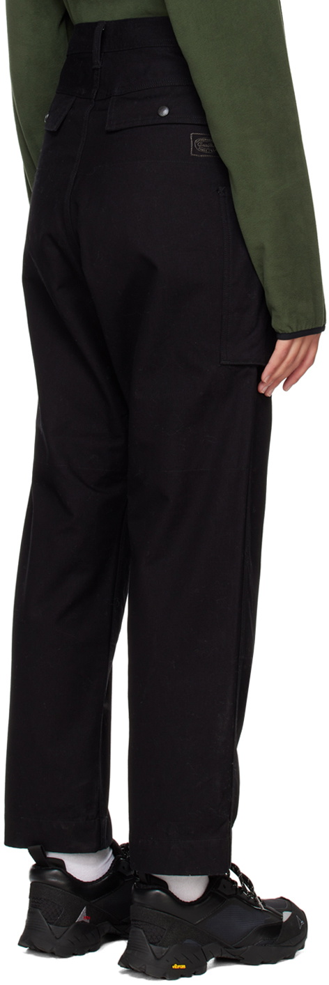 Snow Peak Black Takibi Cargo Pants