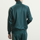 Needles Men's Poly Jacquard Track Jacket in Green