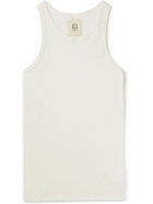 Hemen Biarritz - Ribbed Stretch-Cotton Tank Top - Neutrals