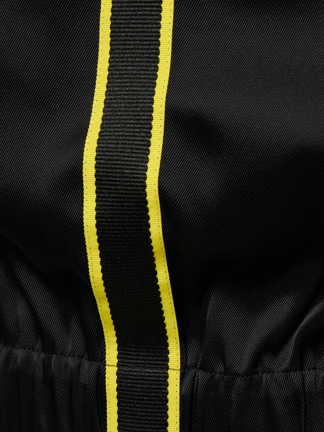FERRARI - Stretch Viscose Cropped Hooded Top