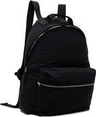 Stone Island Black 9200014 Coated Nylon Metal ECONYL Backpack