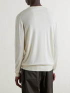 William Lockie - Merino Wool Sweater - Neutrals