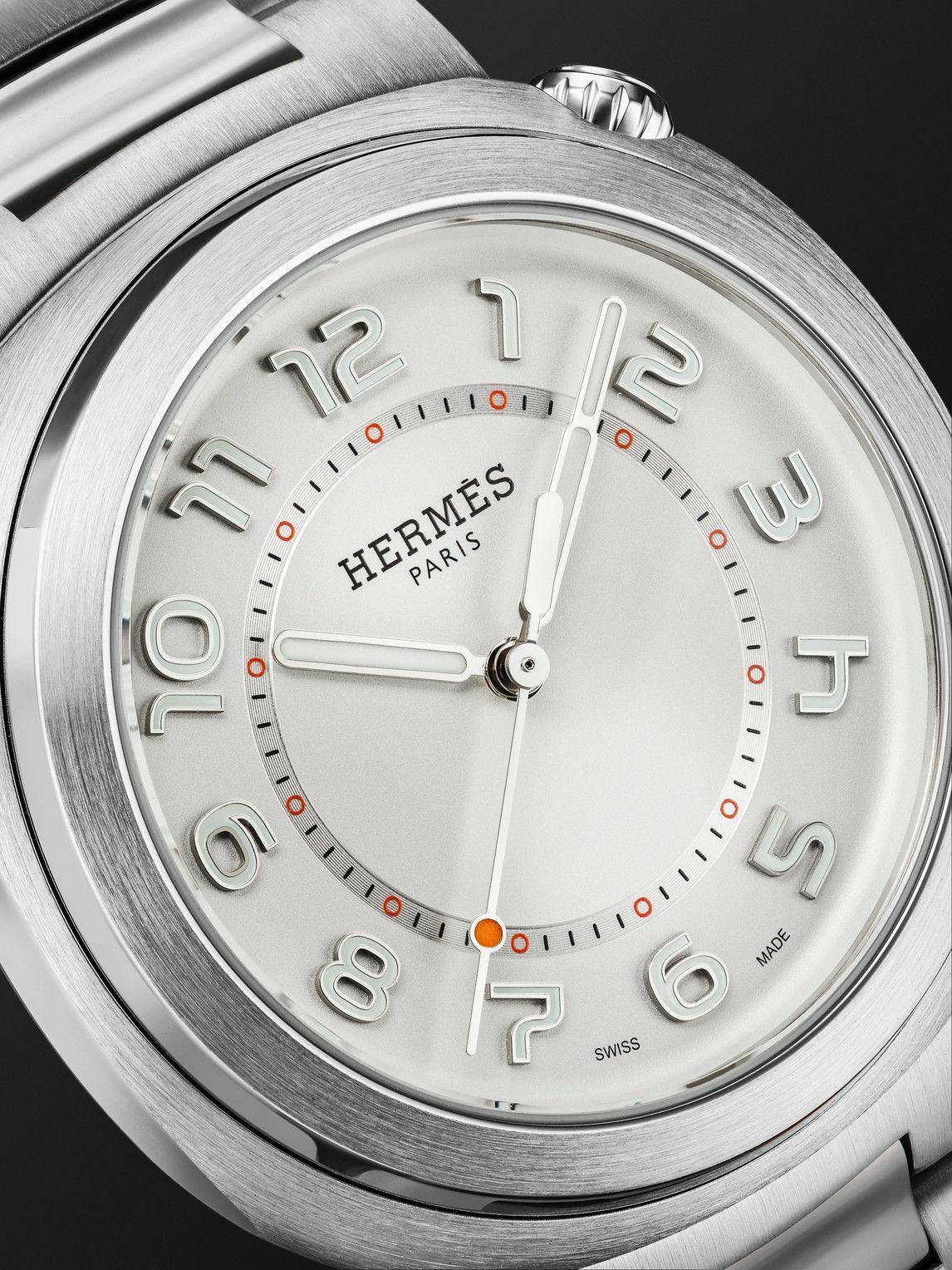 Hermès Timepieces - Cut Automatic 36mm Stainless Steel Watch, Ref. No. 403190WW00