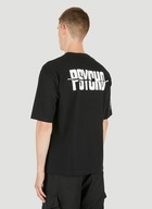 Graphic Print T-Shirt in Black