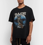 Rhude - Printed Cotton-Jersey T-Shirt - Black