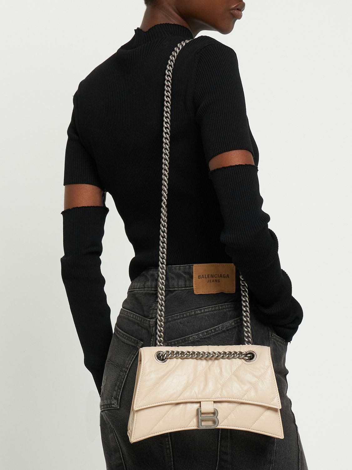 バッグ・カバンその他 BALENCIAGA CRUSH SMALL QUILTED LEATHER CHAIN BAG Medium-716351210IT1000_F.jpg?v=4