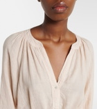Velvet Dakota linen maxi dress