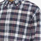 Beams Plus Men's BD Indian Madras Check Shirt in Navy