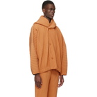 HOMME PLISSÉ ISSEY MIYAKE Orange Monthly Colors March Jacket