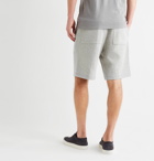 James Perse - Wide-Leg Cotton-Blend Jersey Drawstring Shorts - Gray
