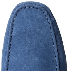 Tod's - Gommino Suede Driving Shoes - Men - Blue