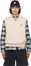 Carhartt Work In Progress Beige Madison Vest