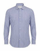 Brunello Cucinelli Mens Shirt in Navy