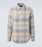 Ralph Lauren Purple Label Plaid linen shirt