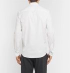 AMI - Slim-Fit Cotton-Poplin Shirt - Men - White