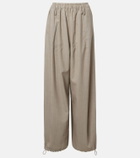 The Frankie Shop Oakdale virgin wool wide-leg pants