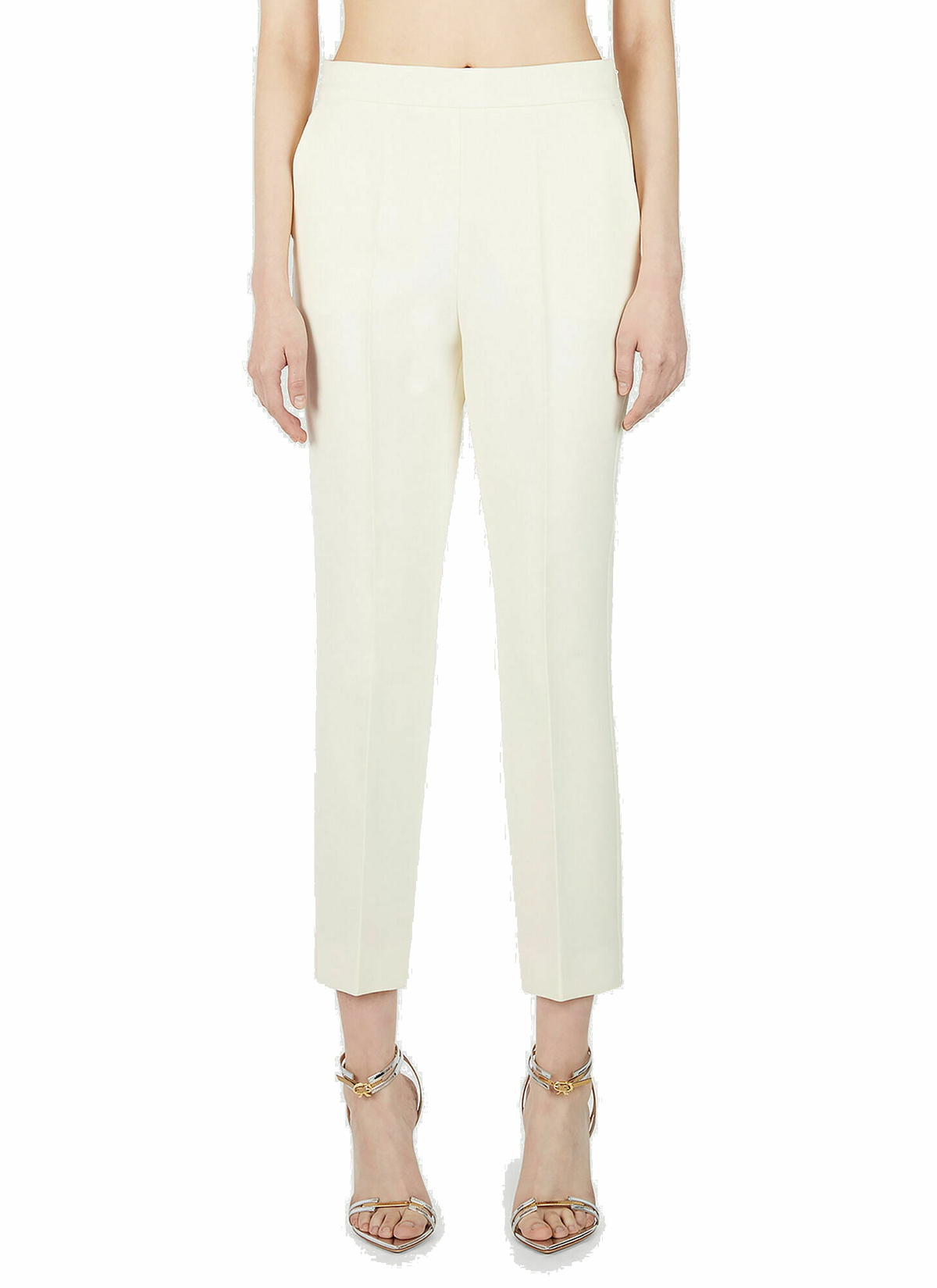 Max Mara - Nepeta Tailored Pants in White Max Mara