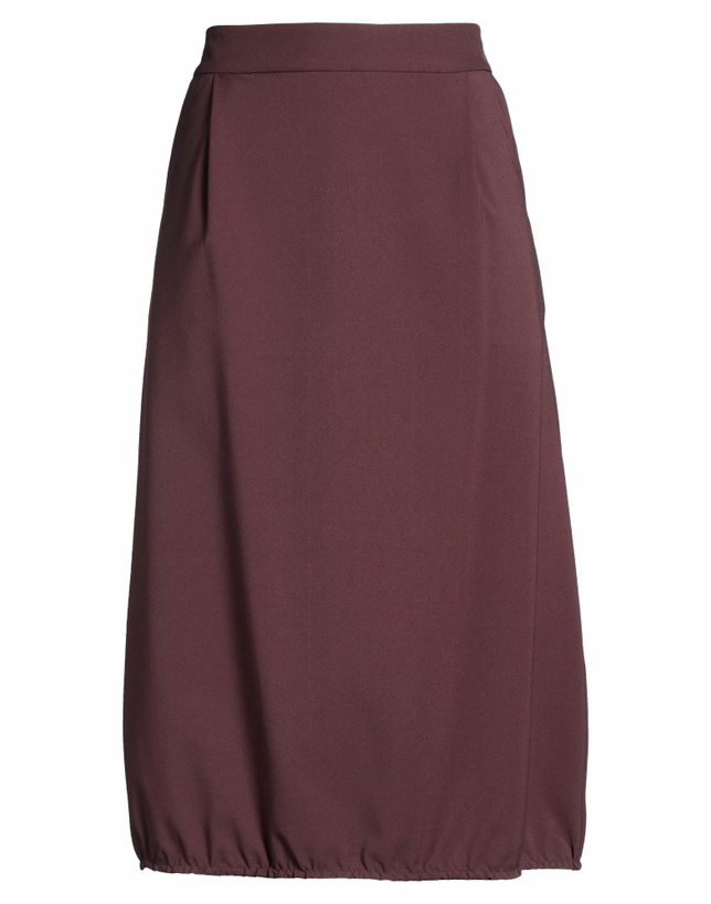 Photo: Alessia Santi Womens Midi skirt Chocolate in Brown