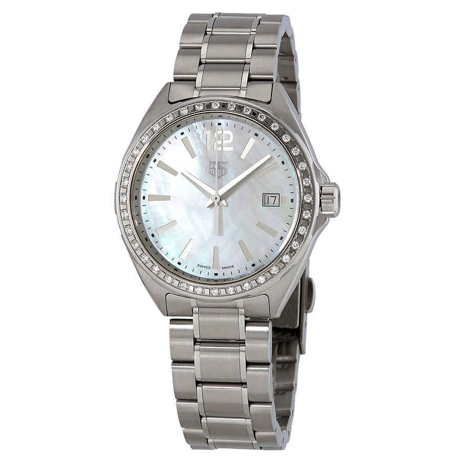 Tag Heuer Formula 1 Diamond White Mother of Pearl Dial Ladies Watch WBJ131A.BA0666