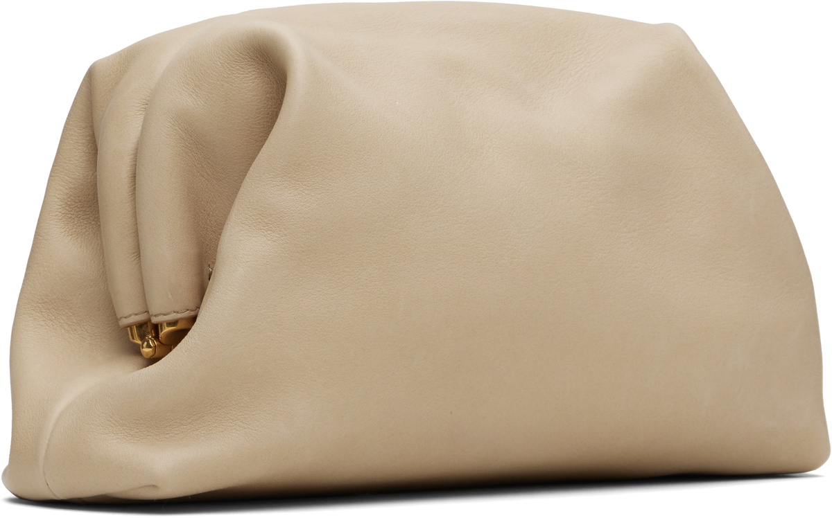 The Row Beige Mira Clutch The Row
