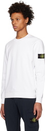 Stone Island White Patch Sweatshirt