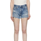 Moussy Vintage Blue Denim Chester Shorts