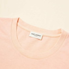 Saint Laurent Men's Tie Dye T-Shirt in Pink/Ecru/Natural