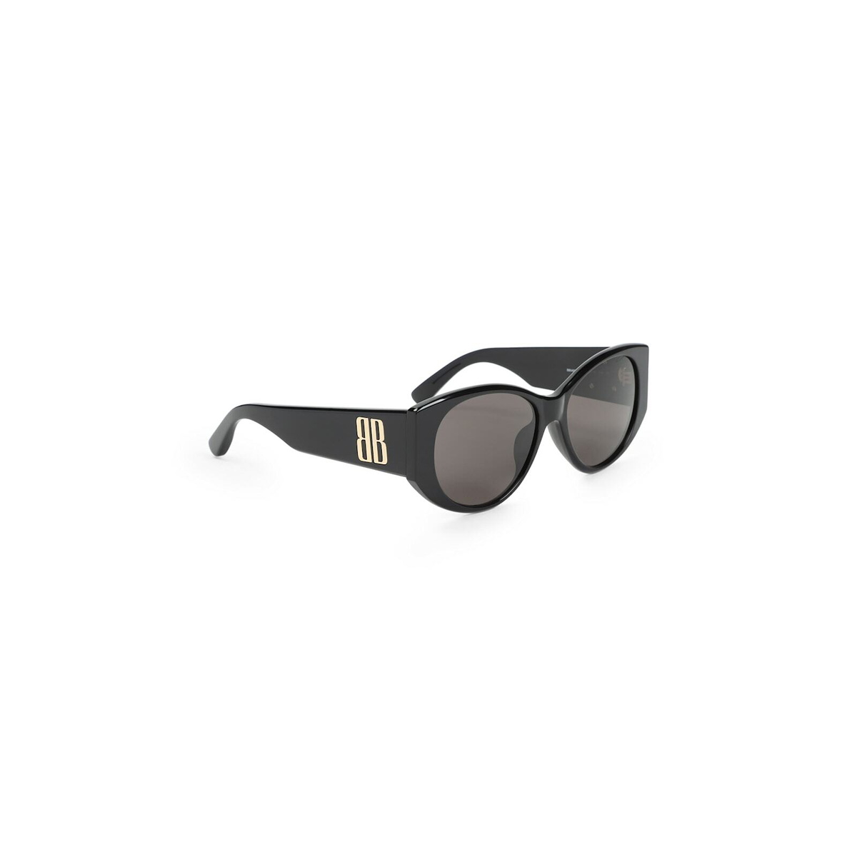 Balenciaga Black Acetate Nano Round Sunglasses Balenciaga display picture 2