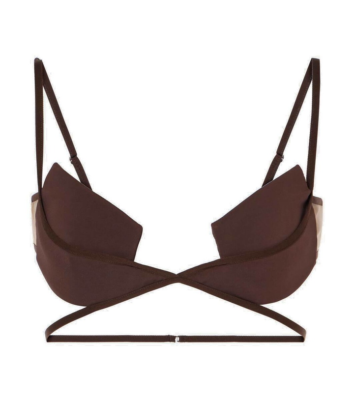 Photo: Nensi Dojaka Padded bra top