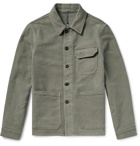 Incotex - Cotton-Moleskin Jacket - Green