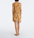 Pucci Marmo Lurex® voile miniskirt