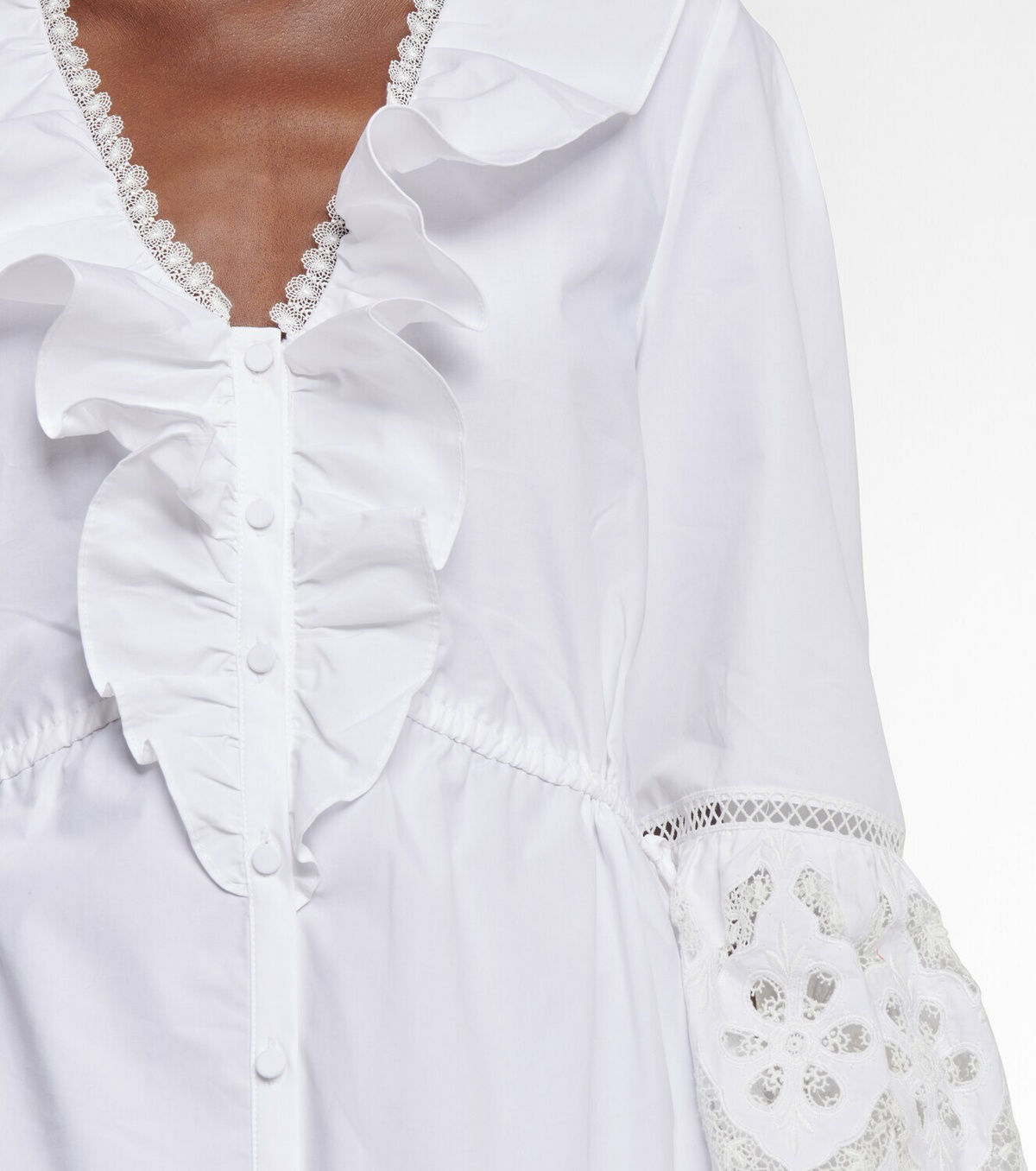 Self-Portrait Cotton broderie anglaise dress Self-Portrait