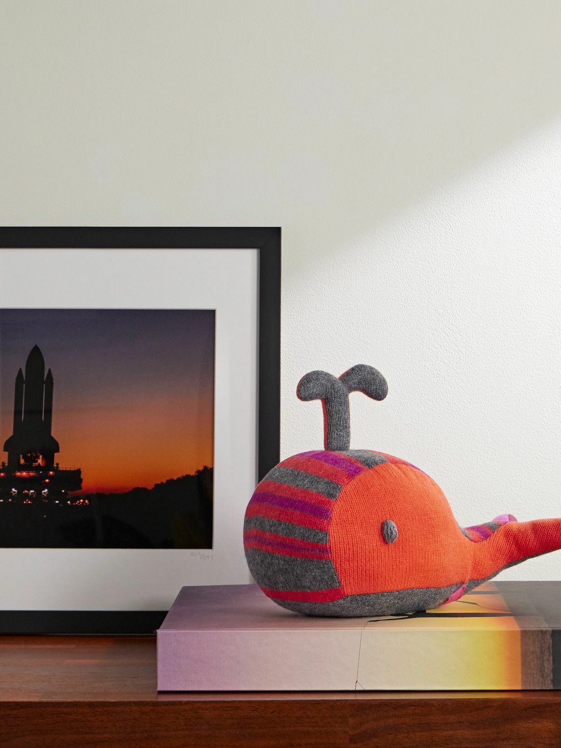 The Elder Statesman - Striped Cashmere Stuffed Animal
