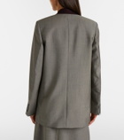 Victoria Beckham Beatrice wool and mohair blazer